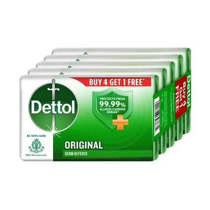 Dettol Soap Original Buy 4 Get 1 Free